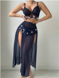 Women Tassel Sexy Lingerie Two-piece Set
