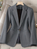 Women Casual Retro Blazer Top
