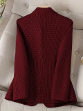 Women Casual Retro Blazer Top