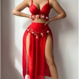 Women Tassel Sexy Lingerie Two-piece Set