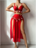 Women Tassel Sexy Lingerie Two-piece Set