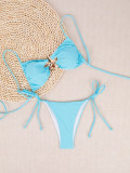 Sexy Starfish Bikini Lace-Up Two-Piece Swimsuit