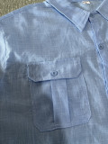 Men’s Linen Double-Pocket Casual Holiday Shirt