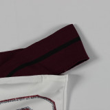 Summer High Street Cropped Low Neck Print Tie-Front Slim Fit Top