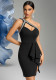 Women Backless sexy diamond one-shoulder sleeveless dress