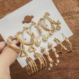 Women's Fashion Gold Earrings