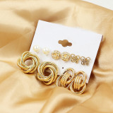 Women's Fashion Gold Earrings