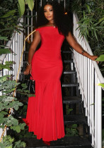 Women Solid Elegant Strapless Zipper Raglan Sleeve Off Shoulder Dress Women Solid Elegant Strapless Zipper Raglan Sleeve Off Shoulder Dress