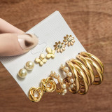 Women's Fashion Gold Earrings