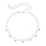 Women Summer Navel Chain Beach Butterfly Pendant Sexy Beach Double Belt Body Chain