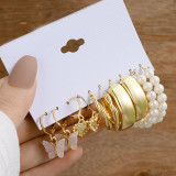 Women's Fashion Gold Earrings