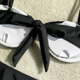 Fashionable Sexy Three-Piece Bikini Swimsuit Set