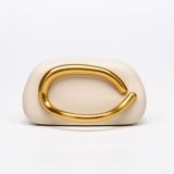 Women's Shoulder/Crossbody Bag Shell Acrylic Clutch for Wedding & Evening Party