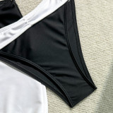 Fashionable Sexy Three-Piece Bikini Swimsuit Set