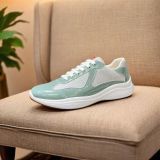 PUatent Leather Fashion Casual Sneakers Breathable White Classic Men's Shoes