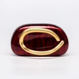 Women's Shoulder/Crossbody Bag Shell Acrylic Clutch for Wedding & Evening Party