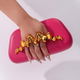Women's Shoulder/Crossbody Bag Unique PU Wristlet Clutch for Wedding & Evening Party