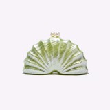 Women's Shoulder/Crossbody Bag Shell Acrylic Clutch for Wedding & Evening Party
