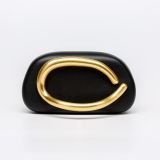 Women's Shoulder/Crossbody Bag Shell Acrylic Clutch for Wedding & Evening Party