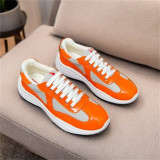 PUatent Leather Fashion Casual Sneakers Breathable White Classic Men's Shoes