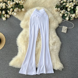 Casual Women's High-Waist Slim Fit Flare Leggings Sexy Tight-Fitting Yoga Pants