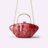 Women's Acrylic Clutch Bag for Formal Party Shoulder/Crossbody Chain Bag