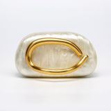 Women's Shoulder/Crossbody Bag Shell Acrylic Clutch for Wedding & Evening Party