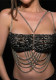 Women Multi-layer Beaded Bra Chain Jewelry Shiny Nightclub Bikini Body Chain Body Chain
