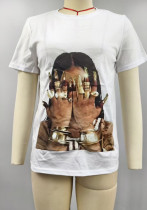 Women Short-Sleeved Printed T-Shirt