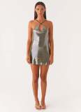 Women Backless Halter Neck sleeveless sexy bodycon dress
