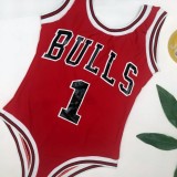 Women's Sexy Triangle One-Piece Swimsuit Print Tight-Fitting Swimwear