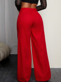 Casual Women's High-Waist Loose Denim Pants