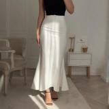 Women summer irregular fishtail skirt