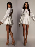 Women Backless Dress