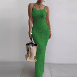 Women Summer Sleeveless Maxi Dress