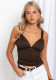Women's Summer Sexy Solid Color Slim Strap Top