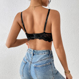 Sexy Lace BraBreathable Underwire Cut-Out Bralette