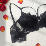 Sexy Lace BraBreathable Underwire Cut-Out Bralette