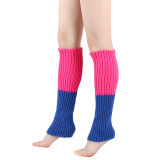 Warm woolen socks women's winter solid color adult leg socks