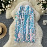 Women Summer Sequined Sparkling Skirt