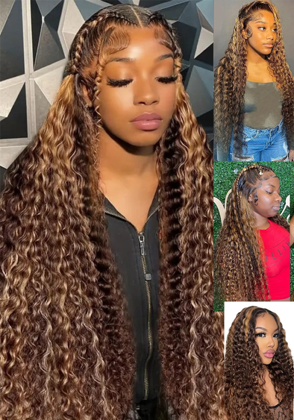 Women African Small Curly Tube Curly Wig