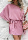 Women Satin Off-shoulder Asymmetrical Dress