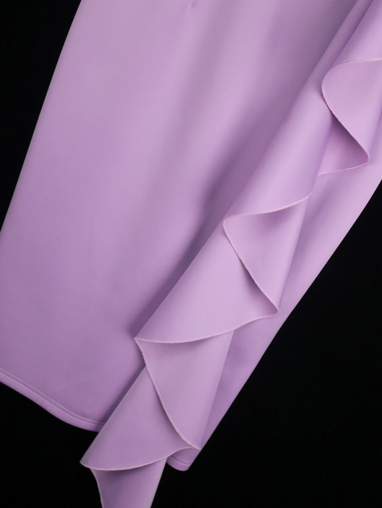 Women's Sexy V-Neck Strap Dress Chic Ruffle Hem Bodycon Formal Party Gown