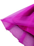 Sexy V-Neck Bow Sleeveless Dress High-Waist Elegant Formal Party Gown