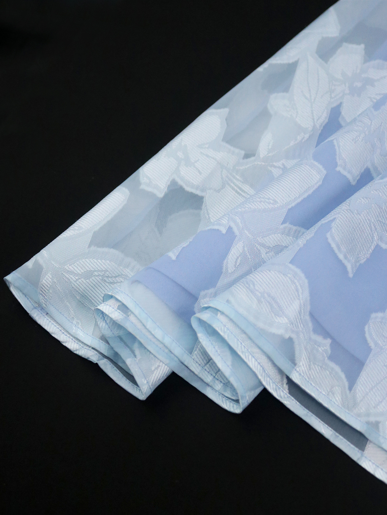 Elegant Bow Off-Shoulder Patchwork Blue Chiffon High-Waist Party Dress