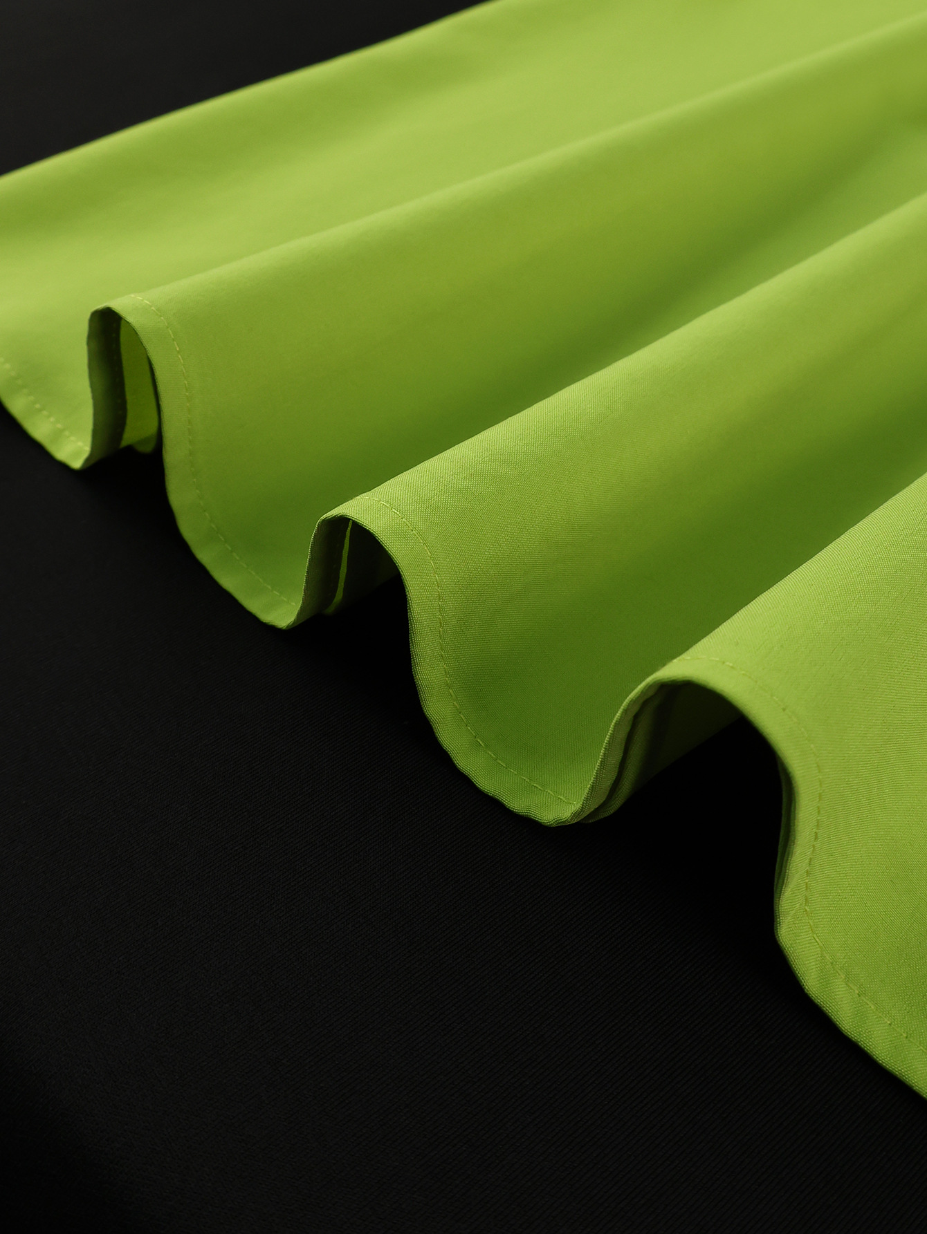 Side Cut-Out Sexy V-Neck Party Dress Ruffled A-Line Formal Gown