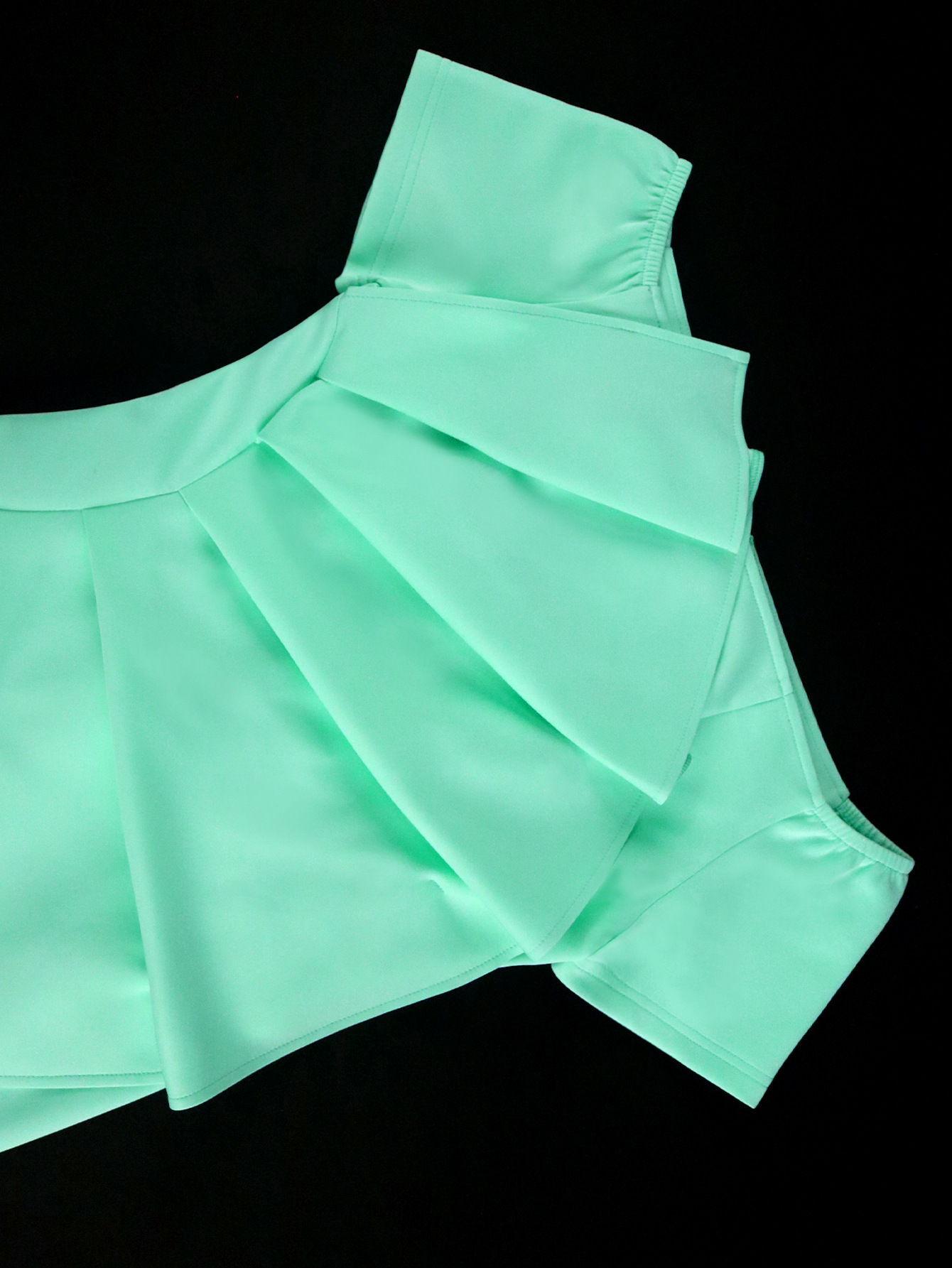 Pleated Off-Shoulder Sexy Dress Chic High-Waist Bodycon Party Gown