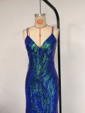 Women Party Sequin Sexy Evening Dress