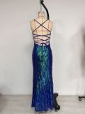 Women Party Sequin Sexy Evening Dress