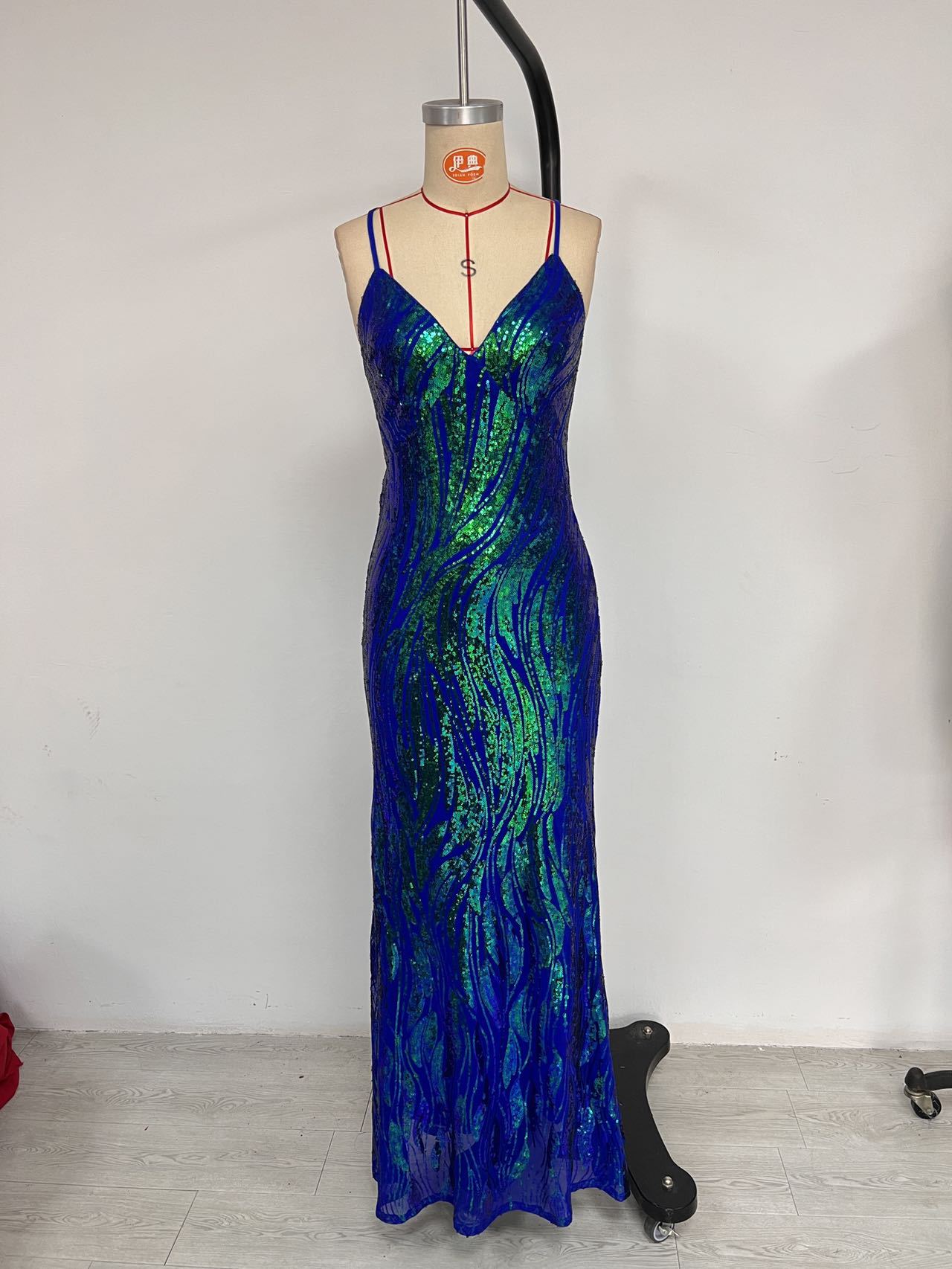 Women Party Sequin Sexy Evening Dress